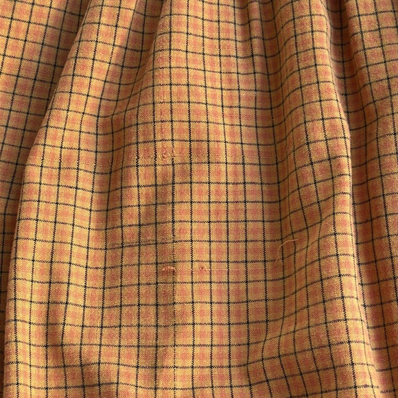 Vintage Sunflower Appliqué Jumper Dress – Handmade Prairie Folk Art Maxi - Picture 11 of 16